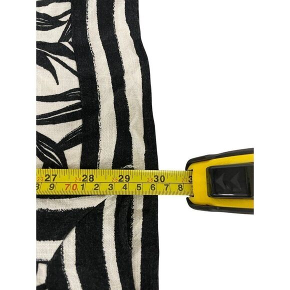 Zara Womens Wrap Skirt Midi Size M Black Printed High Waist 9878/109 NWOT - Picture 12 of 12